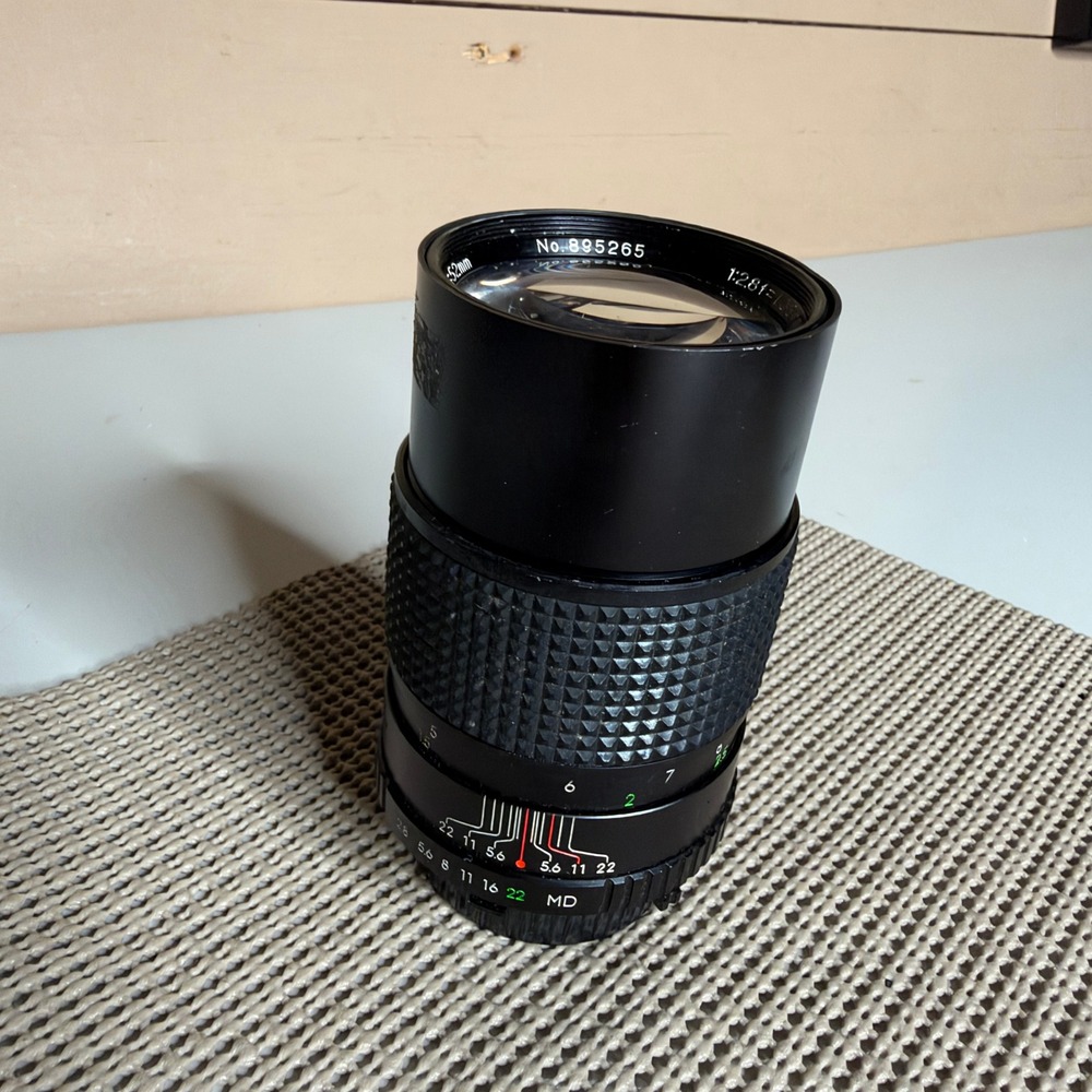 JCPenney 135mm f2.8 Manual Focus Lens for Minolta MD Mount Coated Optics